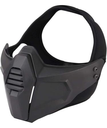 Fast Airsoft HelmetAirsoft Tactical Paintball Half Face Protection Mask and Goggles Set  for Paintball CS Game Set BK General type - Buy Online on SooperMarket.com