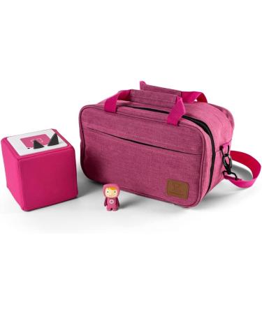 Liebenzeug Toniebox Bag - 8 Characters Headphones Charger & Accessories | Pink Transport & Storage Solution - Buy Online on SooperMarket.com