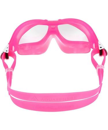 Aquasphere Seal Kid Swimming Goggles for Children | UV Protection Leak-Free Design Silicone Seal - Rosa Clear Lens - Buy Online on SooperMarket.com