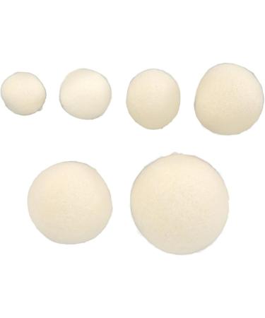 6 Wool Drying Balls Clothes Softening Balls Laundry Drying Reusable Balls Clothes Drying Accessories - Buy Online on SooperMarket.com