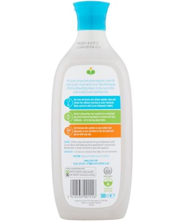 Buy Ecover Rinse Aid 500ml - Eco-Friendly Solution for Sparkling Dishes - Buy Online on SooperMarket.com