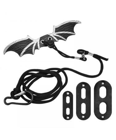 Bearded Dragon Lizard Reptiles Leash Harness 3 Size Pack Wing Adjustable for Bearded Dragon Lizard ReptilesOutdoor Safety Walking silver