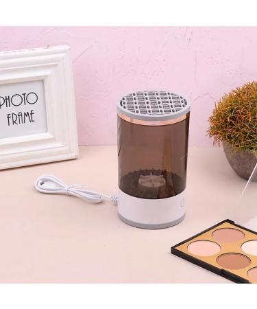 Desikixudy Makeup Brush Cleaner Rechargeable Lazy Electric Cleaning Brushes Automatic Brush Scrubber Quick Dry Tool Easy Install Easy to Use - Buy Online on SooperMarket.com