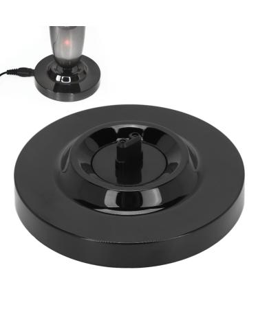 Shaver Charging Stand Shaver Charger Universal Electric Shaver Level Round Shape Deep Design is Wide and Beautiful Men Electric Shaver Shaver Charging Base Black