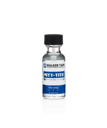 2-Pack Walker Tape Mity-Tite Brush-on 0.5oz Liquid Adhesive - Strong Hold Adhesive for Hair Systems - Buy Online on SooperMarket.com