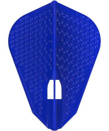 LSTYLE Dart Flights L9d PRO Fantail Shape Blue 2-Pack - Dimple Texture for Soft Tip and Steel Tip Darts - Buy Online on SooperMarket.com