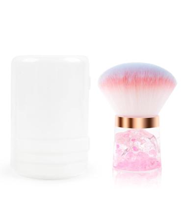 Nail Dust Brush - Pink Soft Remover for Acrylic Nails & Nail Art | Manicure Clean Up Tool - Buy Online on SooperMarket.com