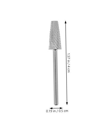 FOYTOKI Nail Polisher Nail Drill Head Nail Drill Bit The Tools Nail Bits Manicure Grinding Tools Manicure Tools Professional Manicure Grinding Heads Manicure Art Grinder Tungsten Steel - Buy Online on SooperMarket.com