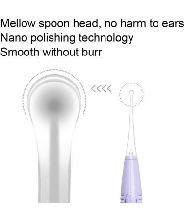 Electric Earpick Iron Box with Comfortable Grip - Ergonomic Handle Earwax Remover for Baby Use - Purple - Buy Online on SooperMarket.com