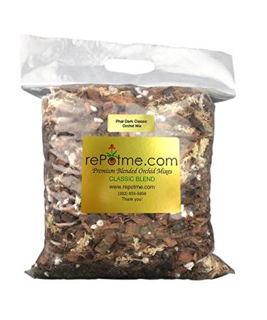 rePotme Phalaenopsis Dark Classic Orchid Mix (Mini Bag) MINI Bag (2 Quarts)