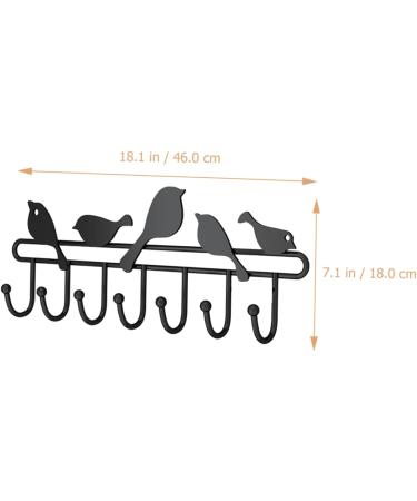 ABOOFAN 7 Coat Rack Keychain Key Fob Hat Hooks Towel Hooks Coat Hook -Mounted Student Wall Mount - Buy Online on SooperMarket.com