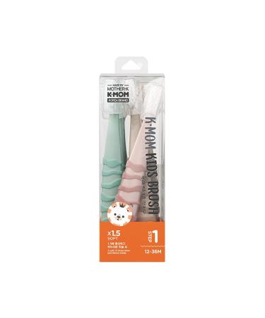 K-MOM Kids Toothbrush 12-36M STEP 1 (6PK) BOX