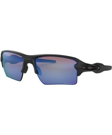 Oakley Men's Oo9188 Flak 2.0 XL Matte Black Sunglasses | Prizm Deep H2O Polarized - Buy Online on SooperMarket.com