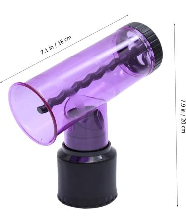 Buy Didiseaon Heated Curling Rods Nozzle | Automatic Hair Air Curler for Long Hair - Tornado Purple - Buy Online on SooperMarket.com
