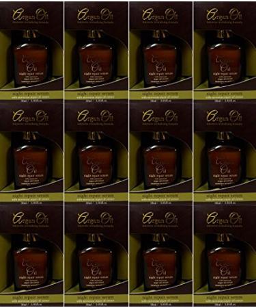 TWELVE PACKS of Argan Oil Night Repair Serum 30ml