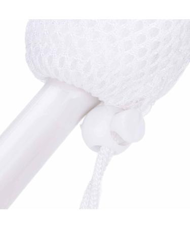 Long Curved Handle Bath Brush Soft Sponge Body Exfoliating Shower Brush for Gentle Skin Cleaning | International Shipping - Buy Online on SooperMarket.com