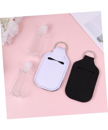 minkissy 4 Set Bottle Protective Bottle Refillable Bottle with Cover Empty Bottle Neoprene Portable White - Buy Online on SooperMarket.com