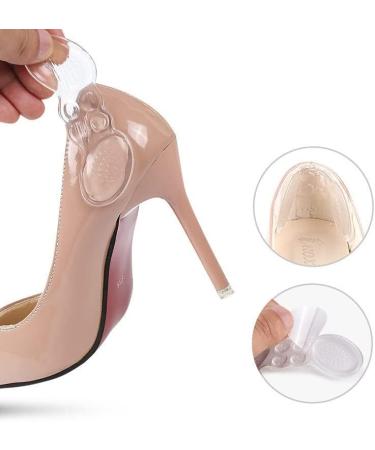 Silicone Gel Insoles High Heel Liner Protector Sticker - 8pcs - Women's Foot Care Inserts - Buy Online on SooperMarket.com