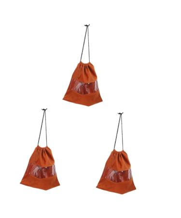 IMIKEYA 3pcs Hair Dryer Storage Bag Travel Jewelry Pouch Hair Straightener Bags Drawstring Storage Bags