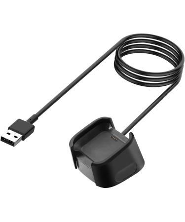 AWINNER Charger Compatible with Fitbit Versa 2 (Not for Versa/Versa Lite), Replacement USB Charging Cable Dock Stand for Versa 2 Health & Fitness Smartwatch, 3Ft Sturdy Power Cord