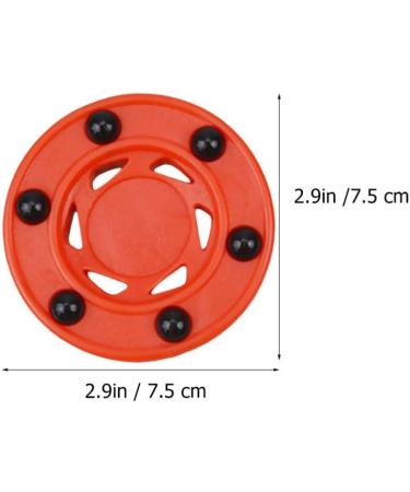 BESPORTBLE 3pcs Roller Hockey Pucks - Inline & Street Hockey Balls for Indoor & Outdoor Play | International Shipping Available - Buy Online on SooperMarket.com