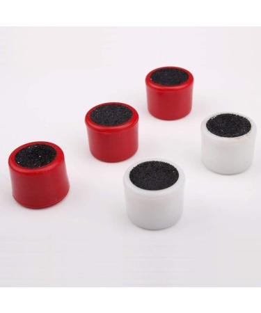 2 Pieces Round Billiard Cue Tip Sander Pool Cue Tip Shaper Sanding Snooker Pool Cue Tip Tool (Red  White) - Buy Online on SooperMarket.com