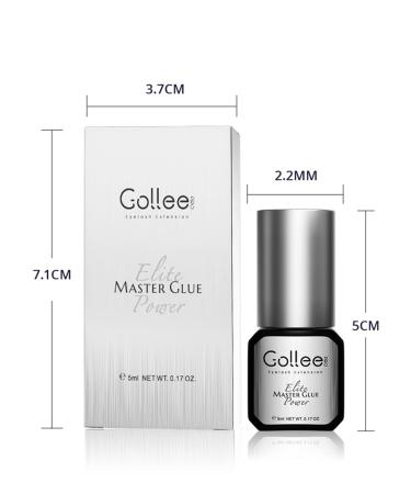 Fast Drying Eyelash Extension Glue 0.5 Sec | Waterproof Max Bonding | 6-8 Week Retention | Professional Use Black Adhesive (0.17fl.oz / 5ml) - Buy Online on SooperMarket.com