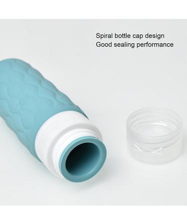 FIOERDTUIE Silicone Travel Containers Anti-Drip Valve Prevents Spills Repeated Extrusion Without Deformation Travel Size Containers Label paper - Buy Online on SooperMarket.com