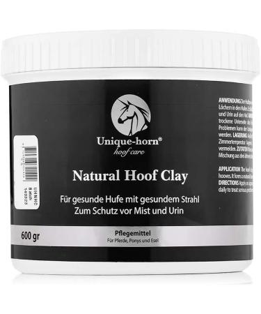 Buy Unique-Horn Natural Hoof Clay 600g | Ultimate Hoof Protection for Horses | Defends Against Urine & Manure - Buy Online on SooperMarket.com
