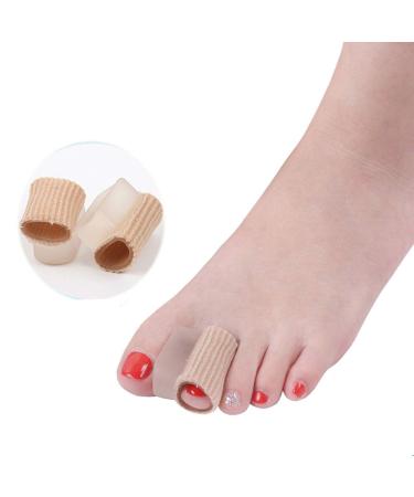 Toe Separators/Corrector gLoaSublim 2Pcs Bunion Toe Separator Hallux Valgus Correction Sleeve Hammertoe Straightener - Camel S