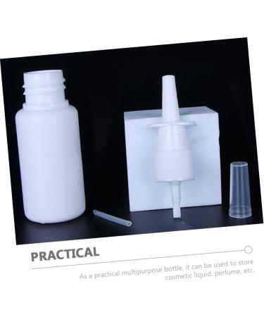 Beavorty 15pcs Travel Spray Bottle Set - Portable Nasal Sprayer Containers (White) - Buy Online on SooperMarket.com