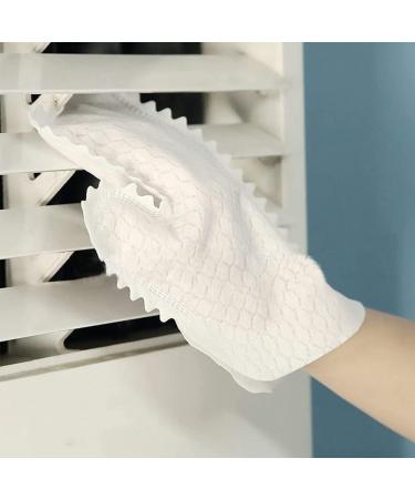 Nicfaky Disposable Dust Removal Gloves Non-Woven Fabric Dual-Sided Cleaning Gloves for Grab and Lock in Dust Pet Hair - Buy Online on SooperMarket.com
