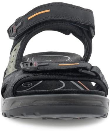 ECCO Men's Yucatan Sandal 43 EU - Stylish Black Outdoor Footwear for Comfortable Travel - Buy Online on SooperMarket.com