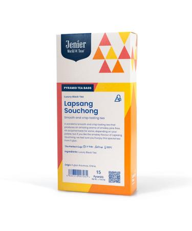 Lapsang Souchong Tea - 15 Biodegradable Pyramid Tea Bags