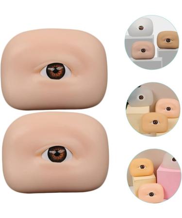 Baluue 8 Pcs Eye Practice Skin Eyebrow Makeup Board Eye Skin Practice Tool Makeup Eyeshadow - Buy Online on SooperMarket.com