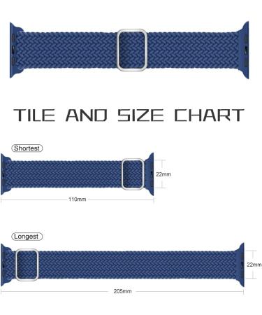 Qimela Stretchy Solo Loop Strap Compatible for Apple Watch Band 49mm 45mm 44mm 42mm for Women Men Adjustable Elastic Breathable Nylon Braided Sport Wristband for iWatch Series SE 8 7 6 5 4 3 2 1 Ultra Black 42mm/44mm/45mm/49mm - Buy Online on SooperMarket.com
