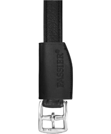 Passier Stirrup Leathers Velvet Touch Mono Black 65cm - Premium Equestrian Gear for International Shipping - Buy Online on SooperMarket.com