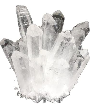 700-750g Natural Clear White Quartz Point Crystal Cluster Specimen 1PCS kaixun - Buy Online on SooperMarket.com