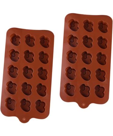 PRETYZOOM 6 Pcs Heart Silicone Molds Gum Paste Molds Chocolate Bar Molds Silicone Lollipop Mold Cupcake Molds Cookie Mould Semi Sphere Silicone Alphabet Silicone Molds Suite 3D Flower Shape - Buy Online on SooperMarket.com