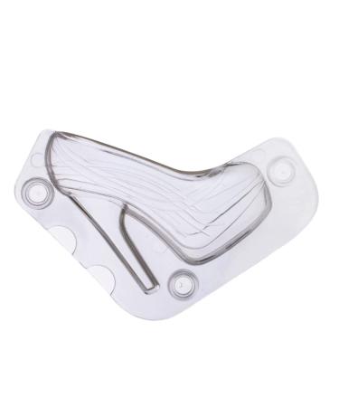 PRETYZOOM Chocolate Mold Shoe Fondant Mold 3D Shoes Cake Mold for Chocolate 3D High Heel Meaningful Gift Sugarcraft Mold Soap Making Decor Reusable Mold Muffin Cartoon Plastic Miss