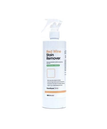 Furniture Clinic Red Wine Stain Remover 500ml - Easily Remove Red Wine Stains From Carpets Clothes and Upholstery.