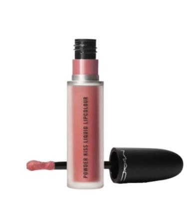 MAC Powder Kiss Liquid Lipcolour Lipstick - 996 Date-Maker (Warm Nude) - 0.17 fl oz / 5 mL