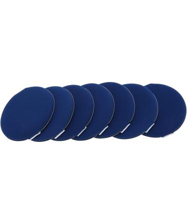 Verdant Touch Powder Pufffor Makeup Powder Puff Makeup Tool Set 7 Pieces Dark Blue for Loose Face Powder Makeup Setting Powder Puffs - Buy Online on SooperMarket.com