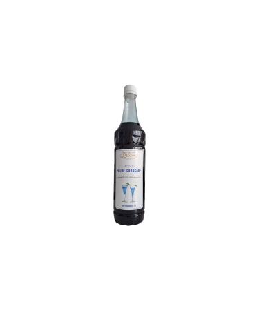 "Blue Curacao" desserts syrup |Seductive Delicia syrup in a 1l bottle |Sweet agents can be used in versatile - develop your creativity Blue Caracao