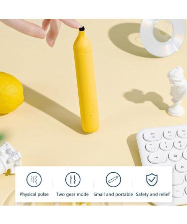 Sting and Bite Relief Mini Electronic Bug Bite Itch Relief Stick Electronic Anti Itch Pen for Kids and Adults (Banana Yellow) - Buy Online on SooperMarket.com