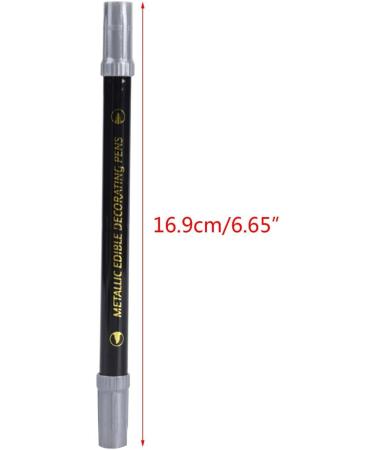 Food Coloring Pens Color Double Sided Edible Food Coloring Marker with Fine and Thick Tip Food Grade Marker - Buy Online on SooperMarket.com