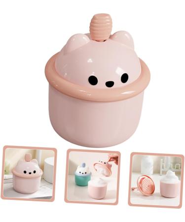 WOFASHPURET Facial Cleanser Foamer Rich Foam Maker Foaming Bottle Body Wash Abs Household Pink 6.80X6.50X6.50CM Pink - Buy Online on SooperMarket.com