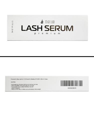 Stacy Lash Growth Serum | Eyelash Enhancing Serum for Longer Thicker Lashes & Brows | International Shipping Available | 0.17fl.oz (5ml - Buy Online on SooperMarket.com