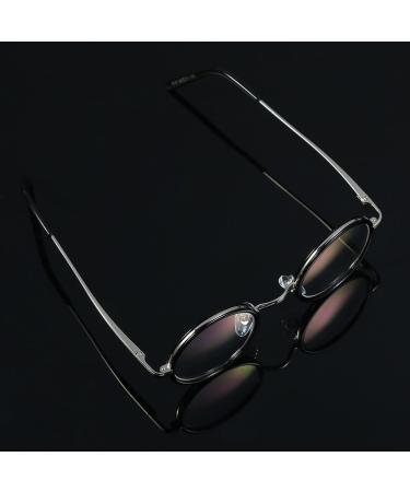 Retro Round Resin Reading Glasses for Presbyopia - Lightweight Magnifying 1.0/1.5/2.5/3.0/3.5 Strength | Fatigue Relief - Buy Online on SooperMarket.com