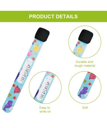 Emergency Bracelets for Children - 8PC Safety & ID Bracelet Set for Toddlers & Young Girls | SOS Name Bracelets - Buy Online on SooperMarket.com